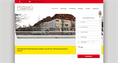 Desktop Screenshot of franks-fahrschule.com